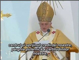 Benedict al XVI: Numai Cristos oferă răspunsuri