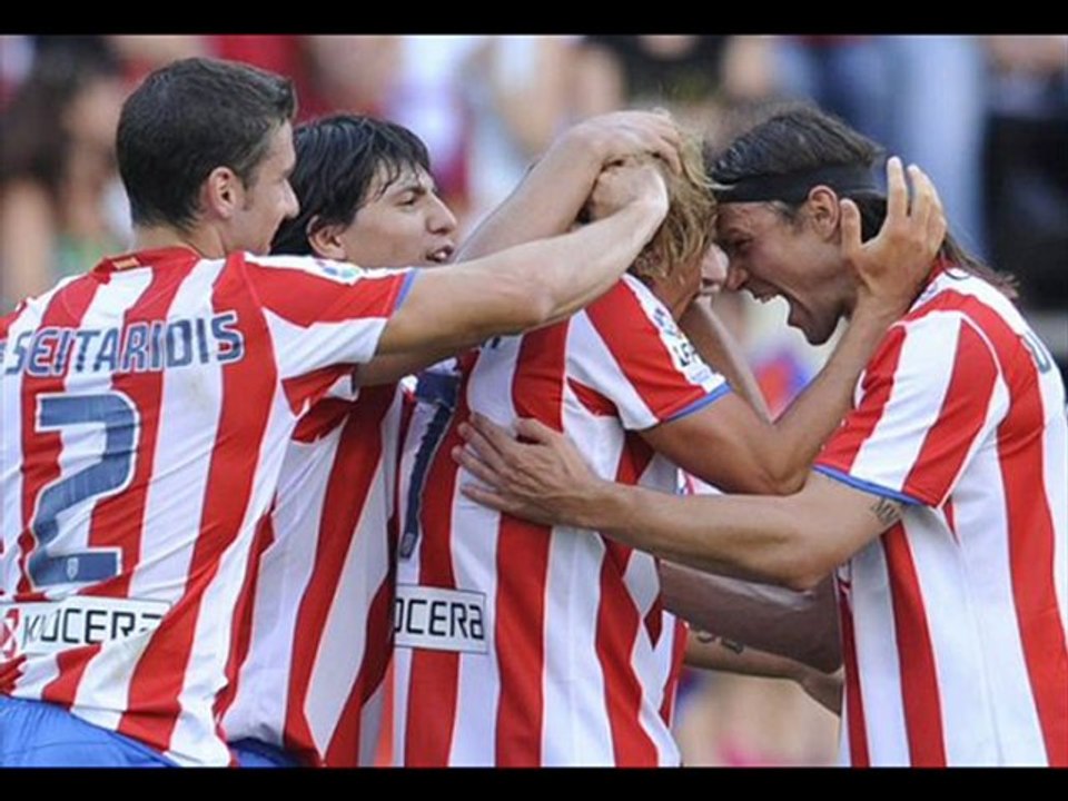 Atletico Madrid vs Fulham 12.05.2010 Full Highlights  Goals
