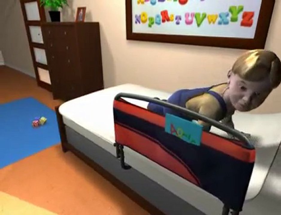 Child Falling Out Of Bed? Toddler Bed Rails video Dailymotion