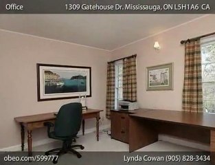 Lorne Park Homes For Sale: 1309 Gatehouse Court, Mississauga