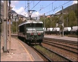 La CC 6558 en manoeuvre à Modane