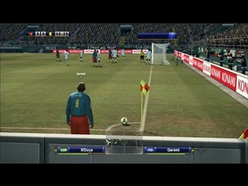PES 2010 Cameroun vs Sénégal Partie 2/3