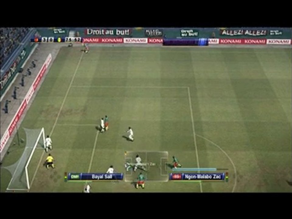 PES 2010 Cameroun vs Sénégal Partie 3/3