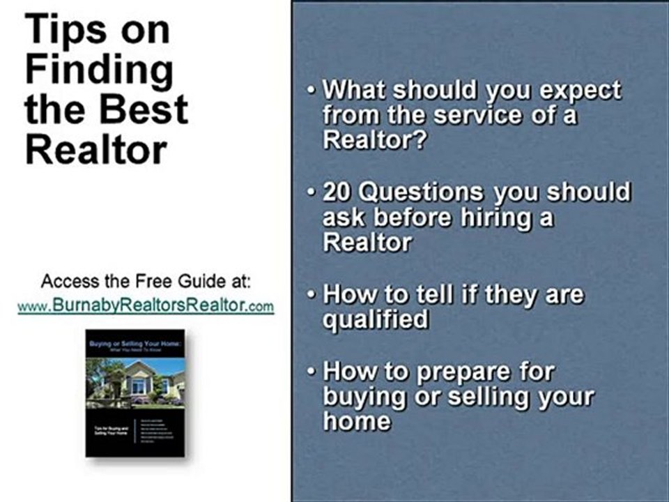 Best Burnaby Real Estate Agents