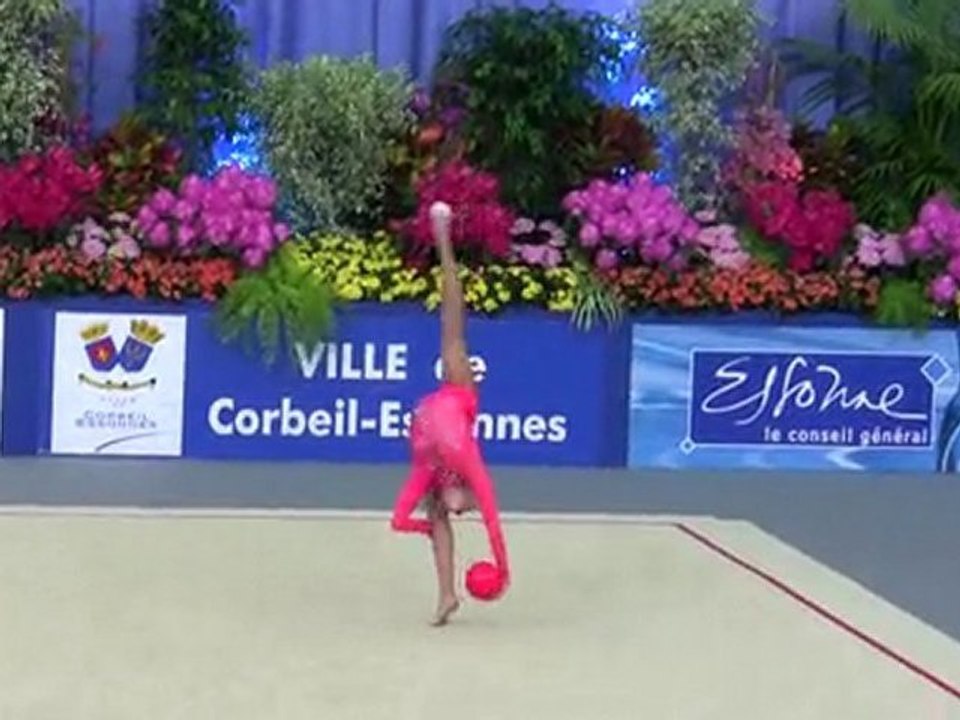 Anna ALYABYEVA Finale Ballon Tournoi Corbeil 2010