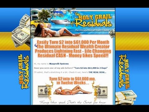 Holy Grail Residuals : This is HOT HOT HOT