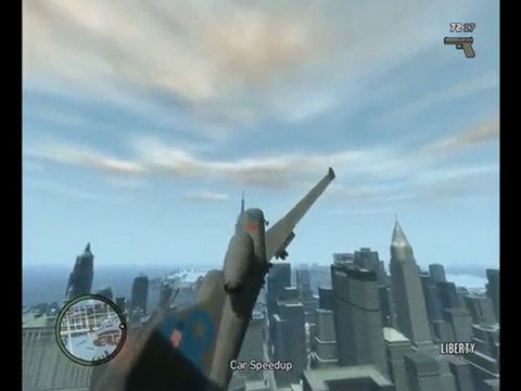 Jet privé avec simple native trainer sur GTA IV pc
