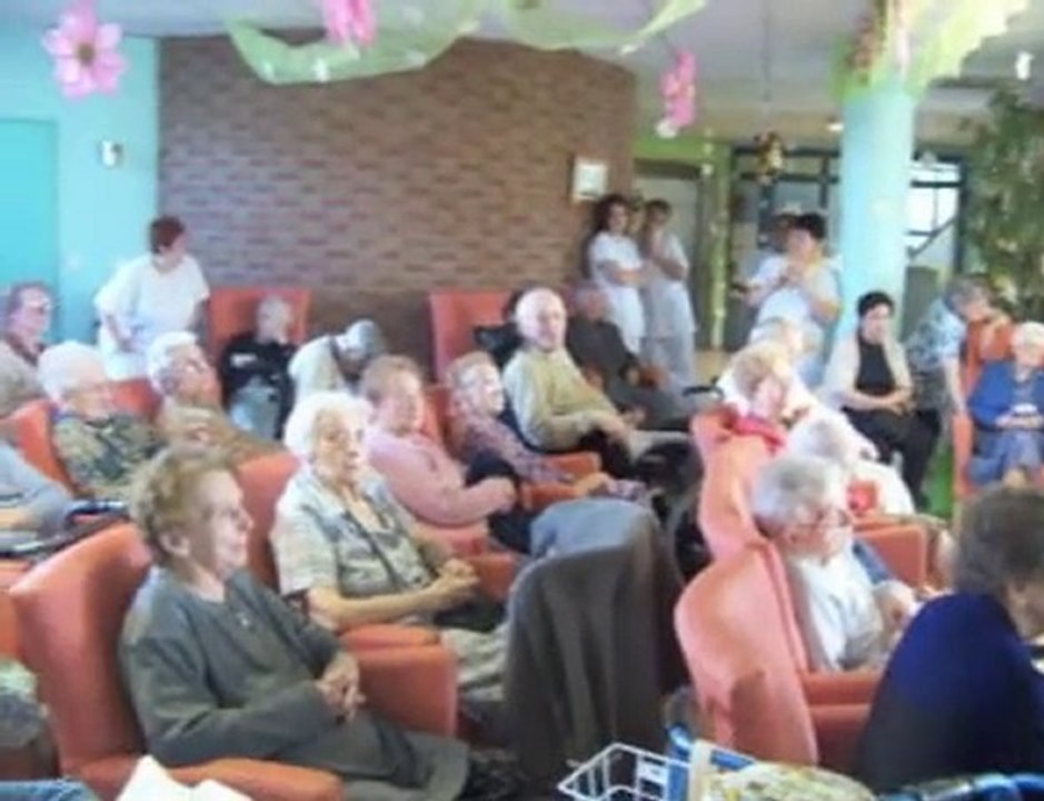 Chant choral à l'EHPAD de Rieux