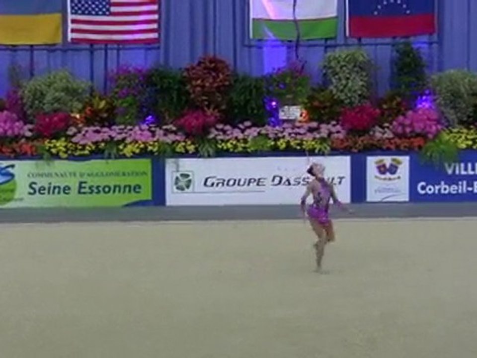 Aliaksandra NARKEVICH  Finale RubanTournoi Corbeil 2010