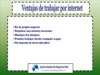 Las Grandes Ventajas de trabajar por inter