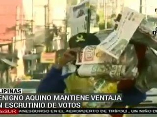 Benigno Aquino se perfila como presidente electo de Filipina