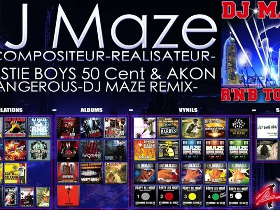 DJ MAZE Remix BEASTIE BOYS, AKON & 50 CENT: DAN...