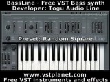 TAL-BassLine - Free VST bass synth - vstplanet.com