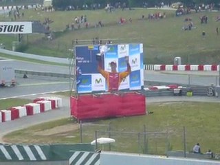 GP2 Barcelone - Podium - Victoire Charles Pic
