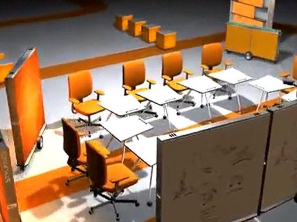 Cloisons Mobiles et lumineuses Stylinside Design M3