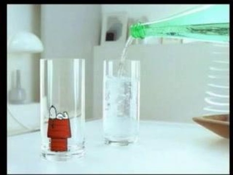 Publicite - Badoit Rouge Snoopy 02