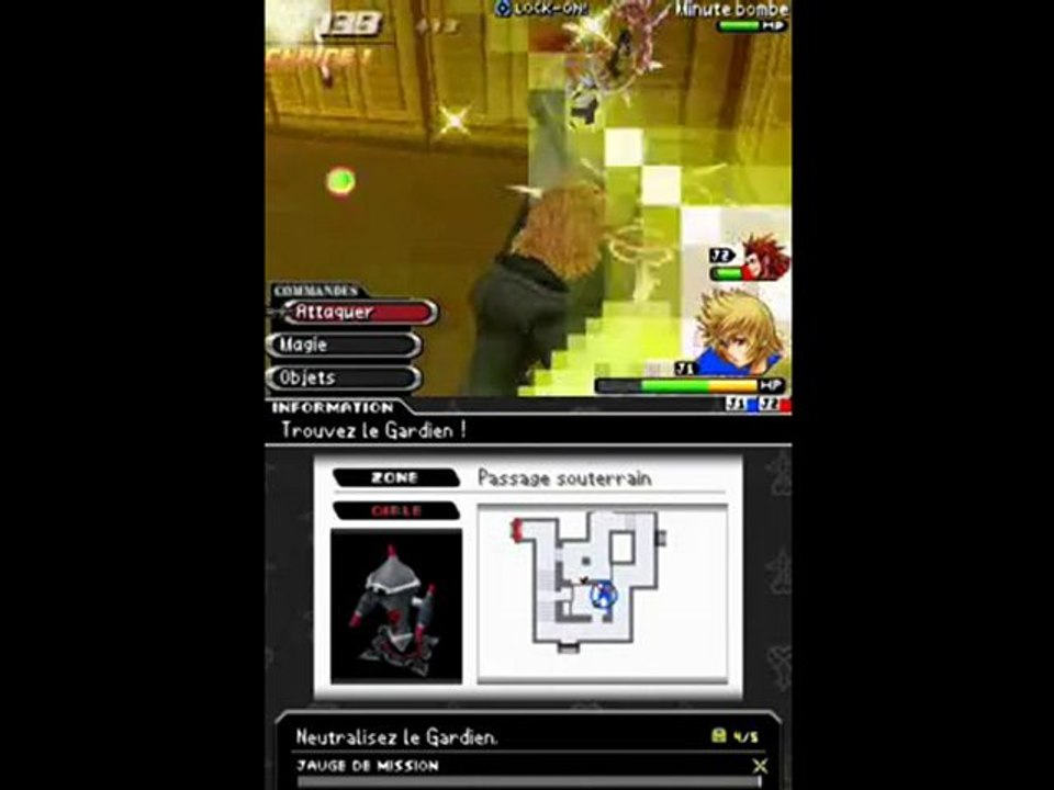 Kingdom Hearts 358 2 Days - DS - Partie 012 Jour 022