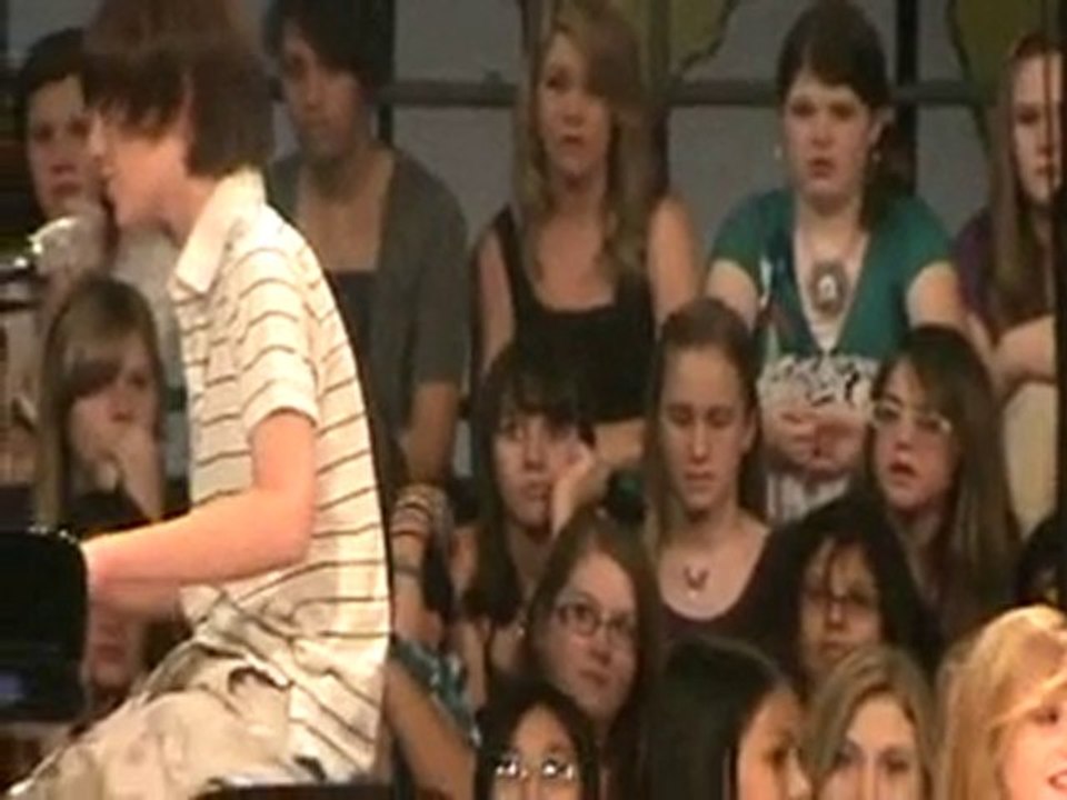 Twelve-year-old Greyson Michael Chance does GaGa's Paparazzi