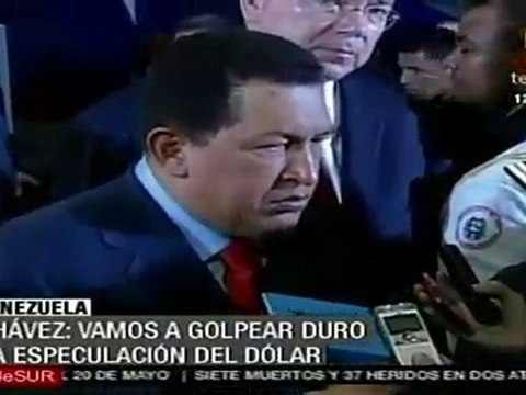 Chávez vamos a golpear duro la especulación del dólar