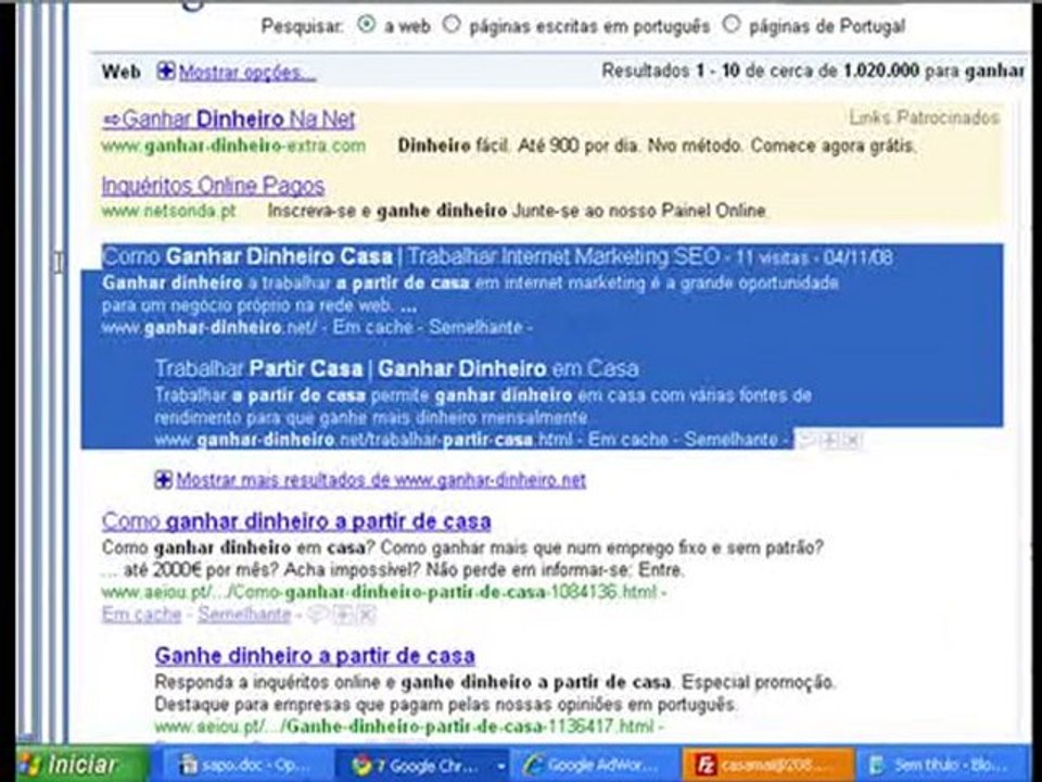 Dominar o Google com impermeabilizações