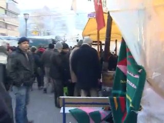 TEKEL İŞÇİLERİNE DESTEK. ANKARA