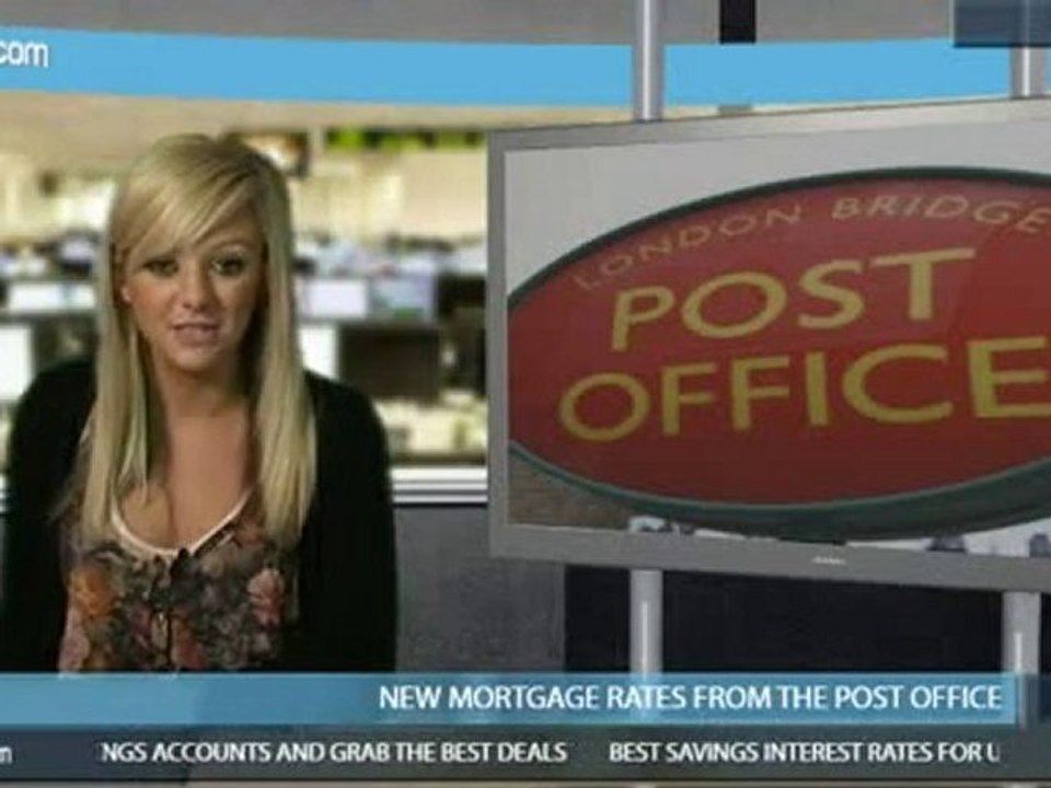 Post Office NEW 10% deposit for a Mortgage