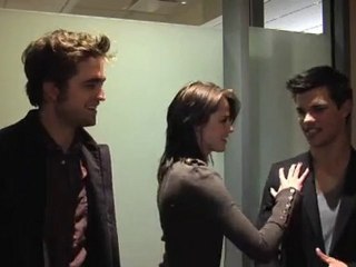 Backstage - the Cast of The Twilight Saga Oprah
