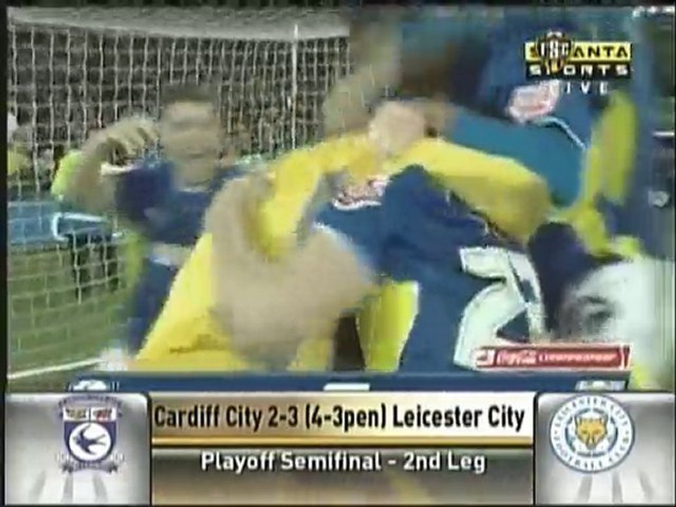 Cardiff City v. Leicester City 2-3 (4-3 pen)