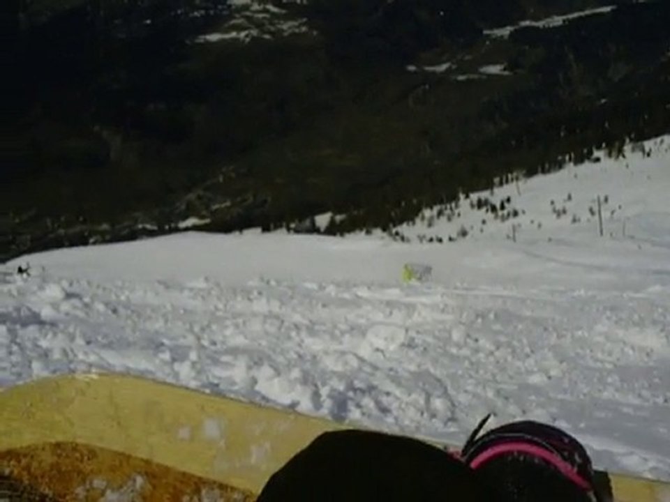 COCO ET MACO en mode snowboard