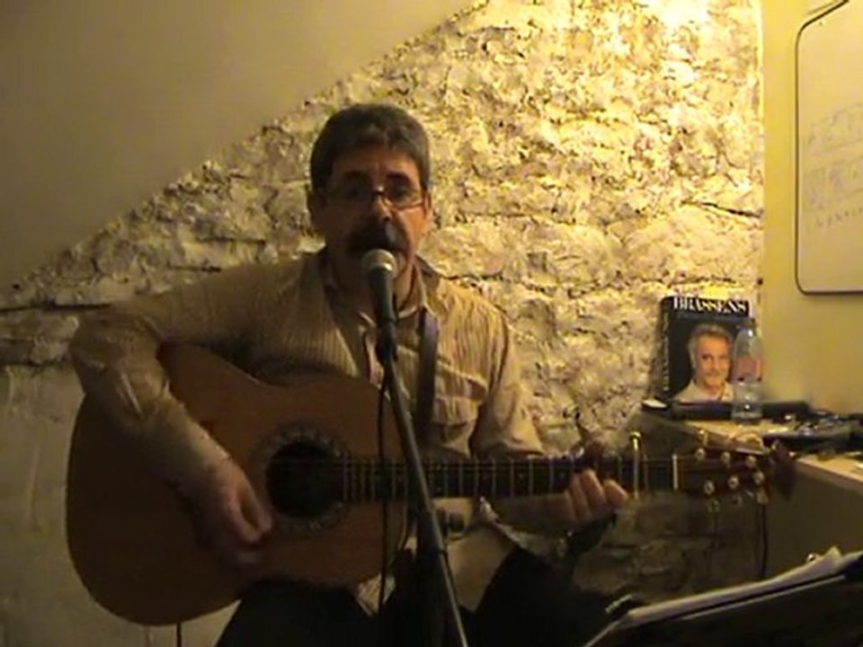 BRASSENS-SUPPLIQUE POUR ETRE ENTERRE SUR LA PLAGE DE SETE