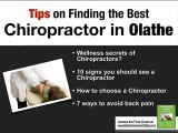 Best Chiropractor Chiropractic in Olathe City