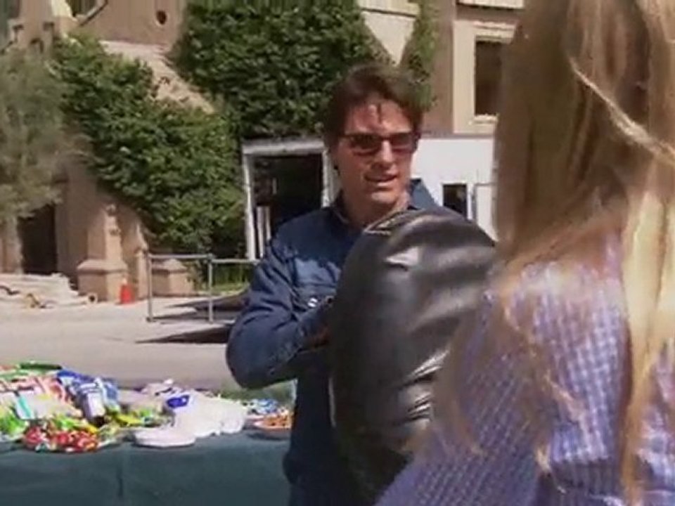 Tom Cruise Cameron Diaz Stunt Rehearsal Knight & Day