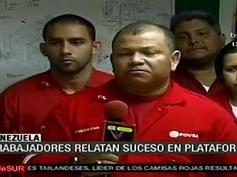 Todos los trabajadores de plataforma Aban Pearl, de PDVSA, i