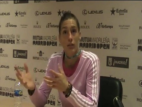Madrid WTA tennis jeudi