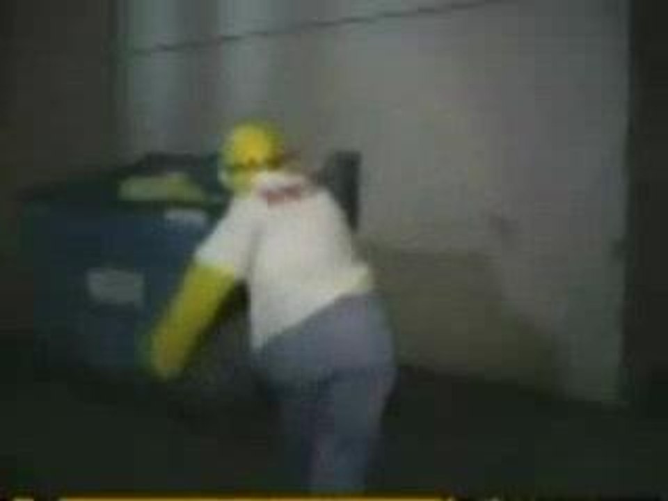 Homer Simpson se lâche !