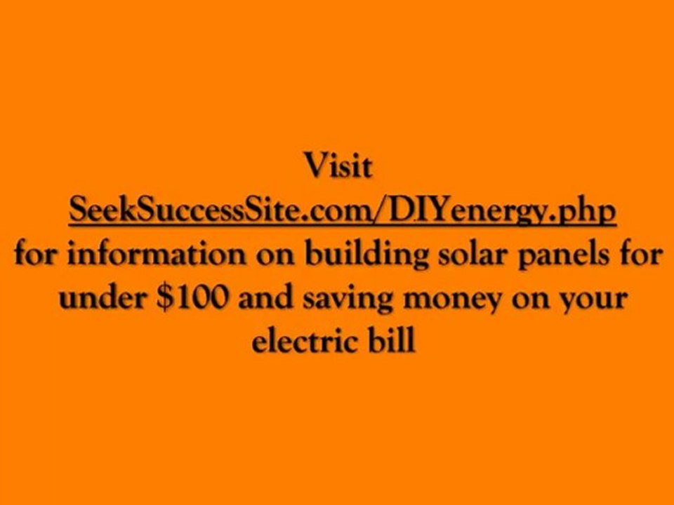 BUILD YOUR OWN SOLAR PANELS (GUIDE)