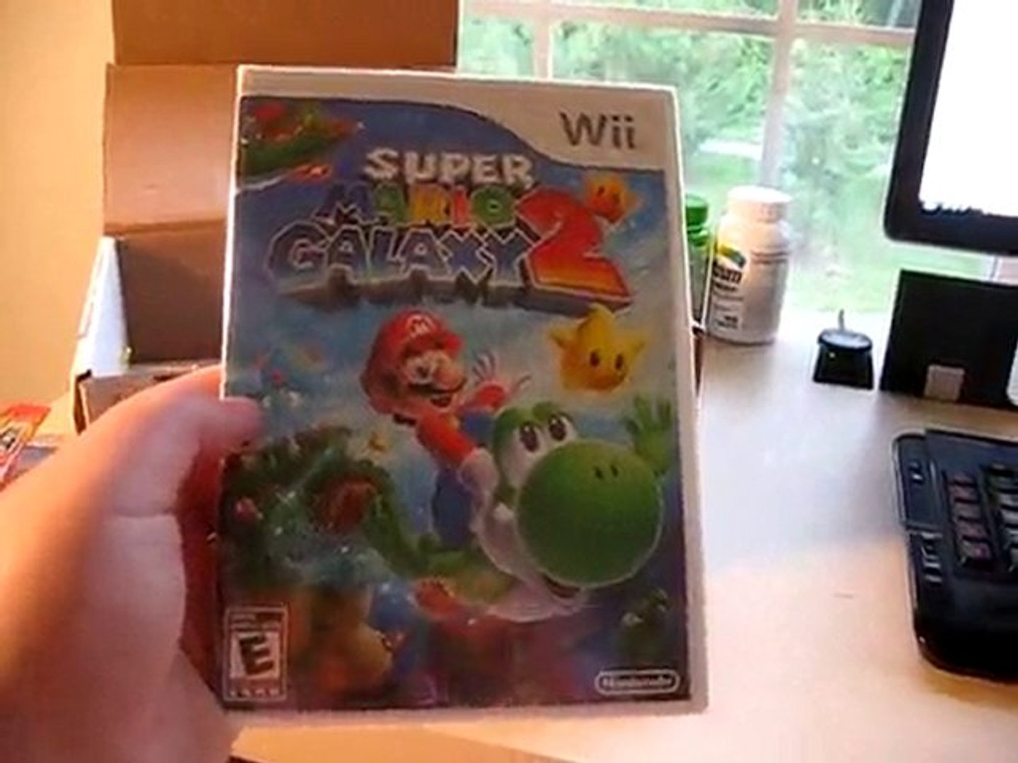 Super Mario Galaxy 2 - press kit unboxing - video Dailymotion