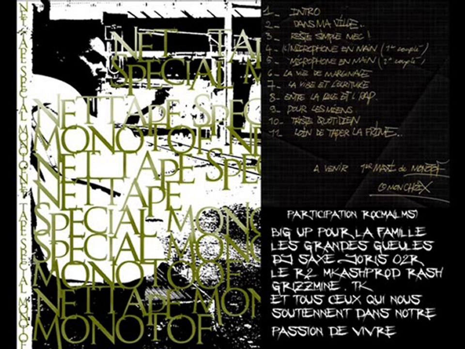 MONOTOF dans ma ville (2004)