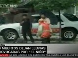 En China 70 muertos dejan lluvias provocadas por El Niño