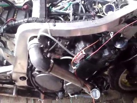 gsxr 1100 turbo essai 4 ca tourne mais encore des soucis