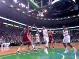 Rajon Rondo avoids the defense and gets this amazing shot to