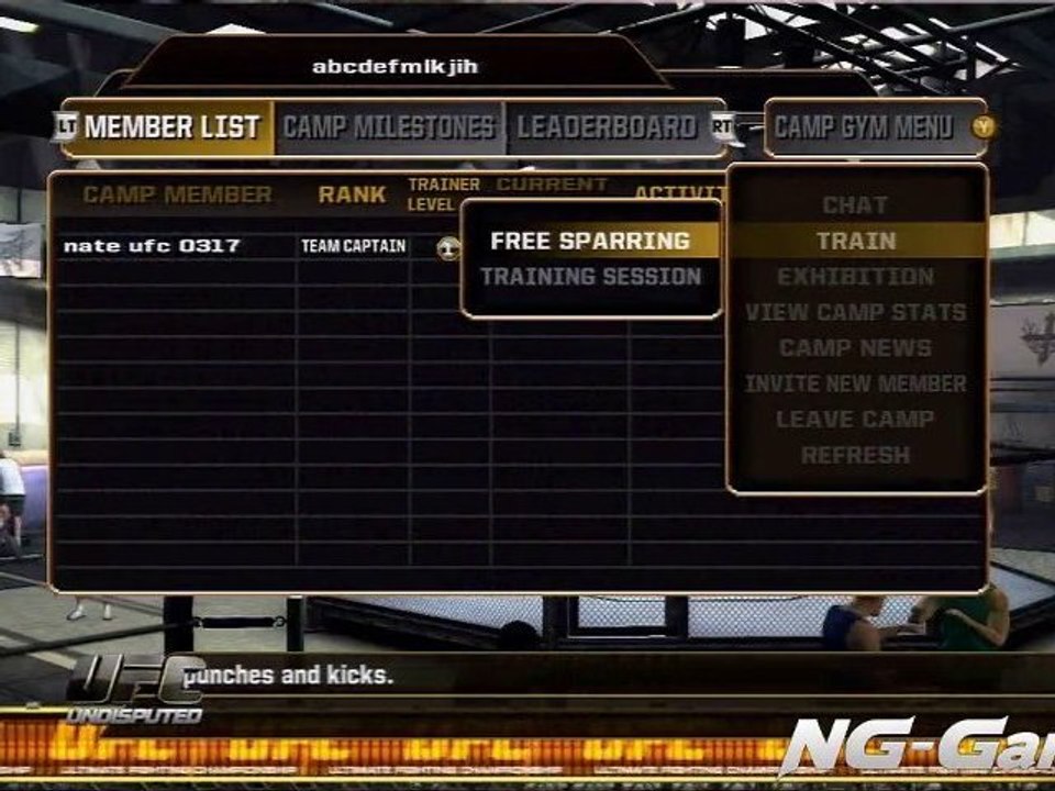 UFC 2010 Dev Diary 4 Online Fight Camps