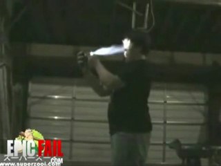 Flame Thrower Fail