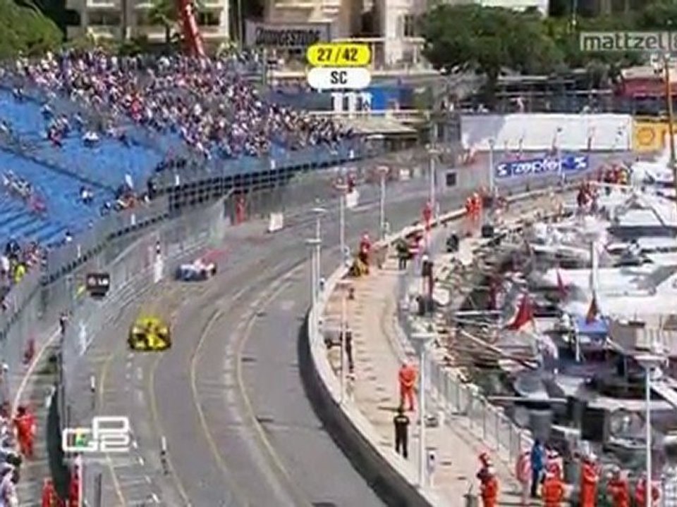 Crash d'Ho-Pin Tung à Monaco dans la Freature Race