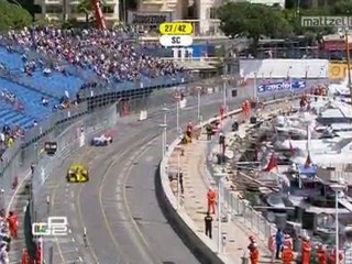 Crash d'Ho-Pin Tung à Monaco dans la Freature Race