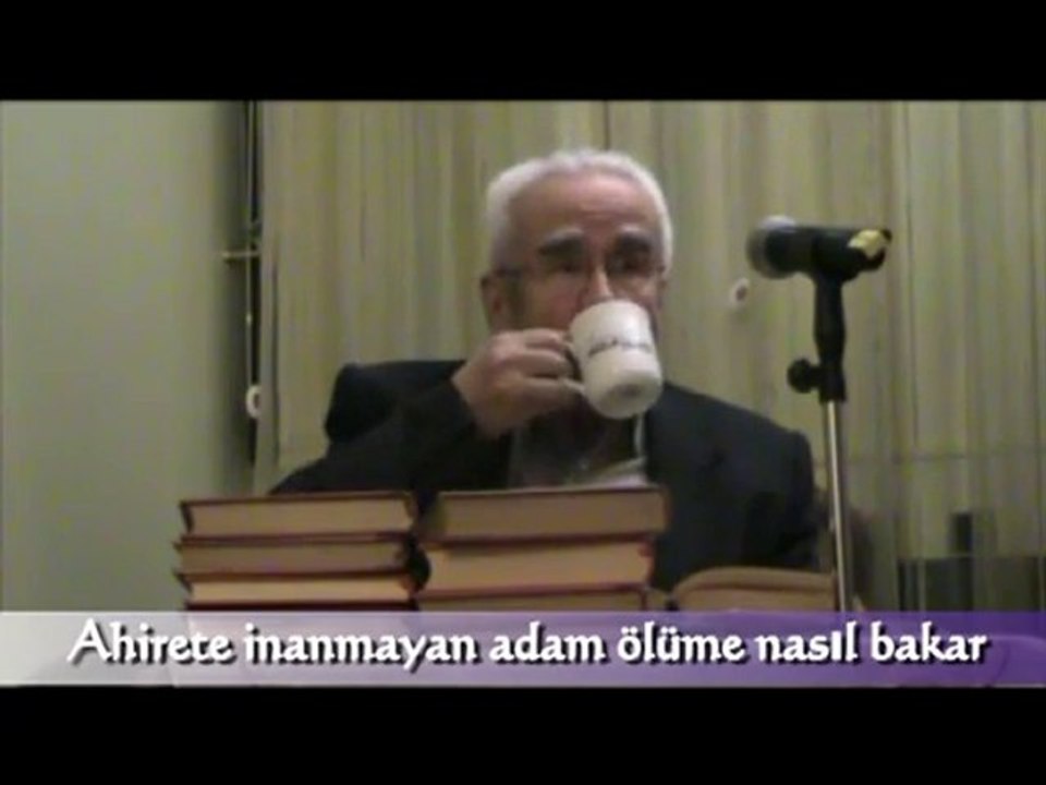 Ahiret'e inanmıyan adam ölüme nasıl bakar