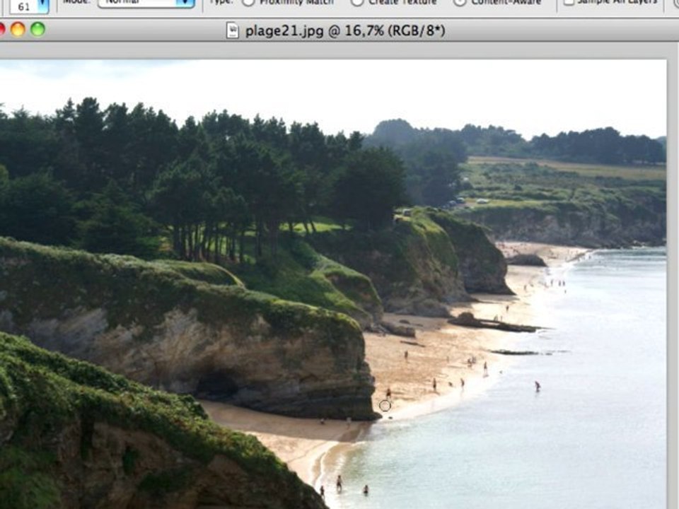 Supprimer des éléments avec Photoshop CS5