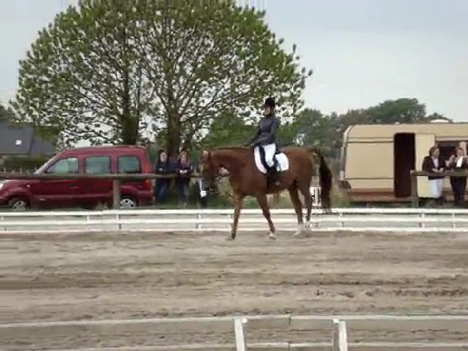 dressage plerguer 09/05/10 helene et genet club 2