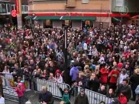 Бегущий по вертикали ставит новый мировой рекорд