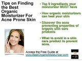 Best Organic Moisturizers For Acne Prone Skin